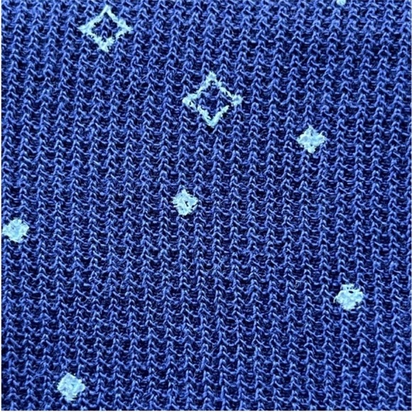 Midnight by Carole Hochman Blue and White Print Pajama Set Size Small - Picture 6 of 8